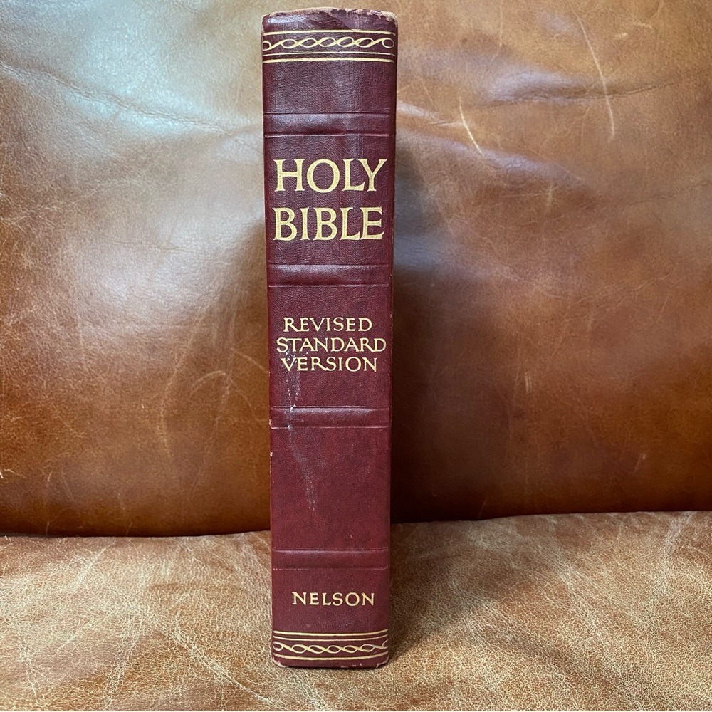 Holy Bible Nelson Revised Standard 1952 Red Hardcover